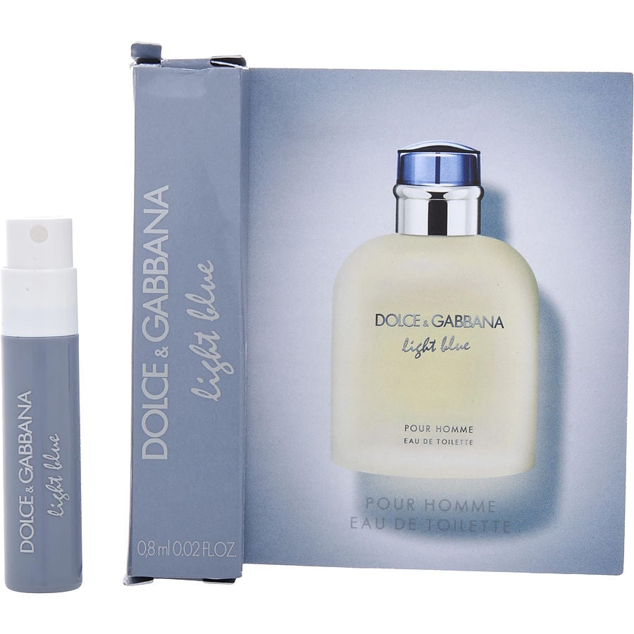 D & G LIGHT BLUE by Dolce & Gabbana - EDT SPRAY VIAL ON CARD