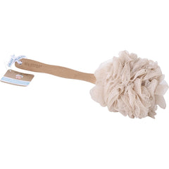 SPA ACCESSORIES by Spa Accessories - NET SPONGE STICK (BEECH WOOD) - BEIGE