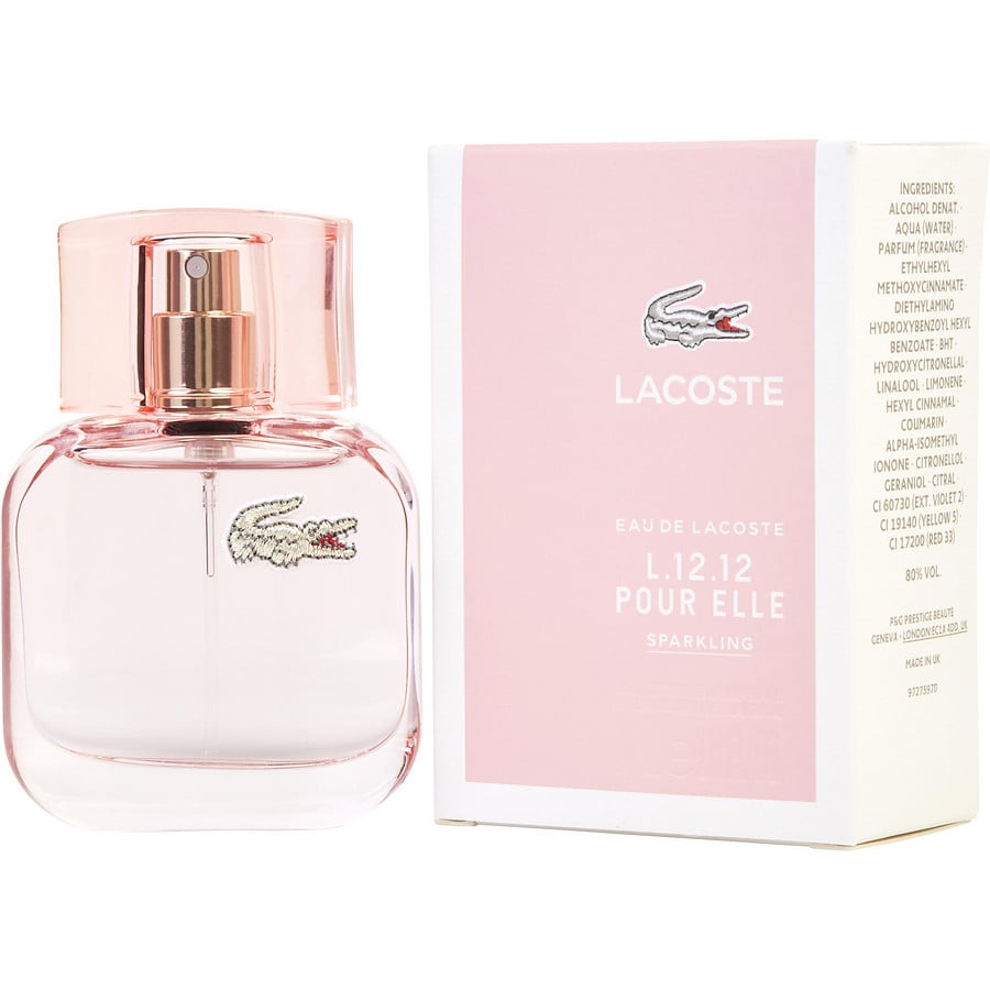 LACOSTE EAU DE LACOSTE L.12.12 POUR ELLE SPARKLING by Lacoste - EDT SPRAY