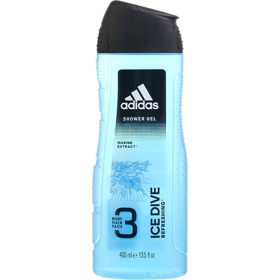 ADIDAS ICE DIVE by Adidas - 3 BODY, HAIR & FACE SHOWER GEL