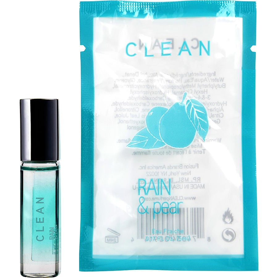 CLEAN RAIN & PEAR by Clean - EAU FRAICHE ROLLERBALL