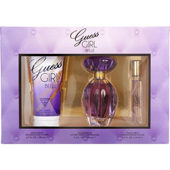 GUESS GIRL BELLE by Guess - EDT SPRAY 3.4 OZ & BODY LOTION 6.7 & EDT SPRAY 0.5 OZ