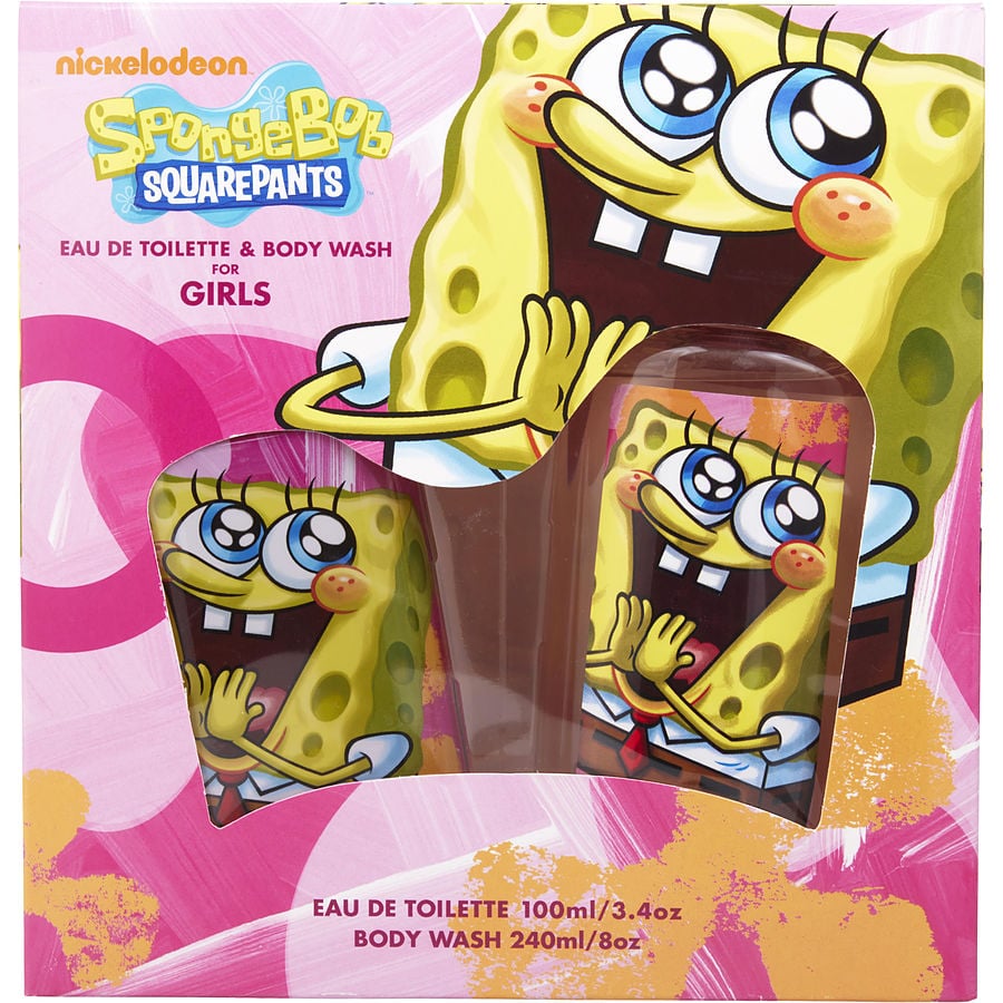 SPONGEBOB SQUAREPANTS by Nickelodeon - EDT SPRAY 3.4 OZ & BODY WASH