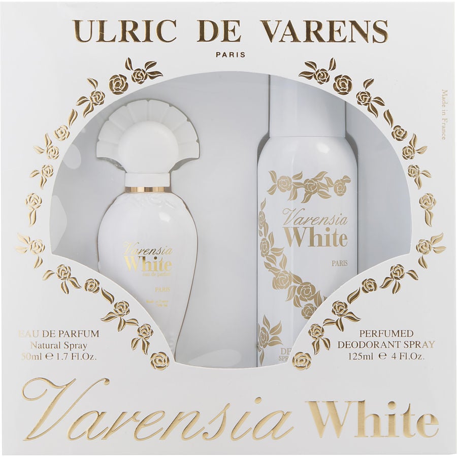 VARENSIA WHITE by Ulric de Varens - EAU DE PARFUM SPRAY 1.7 OZ & DEODORANT SPRAY