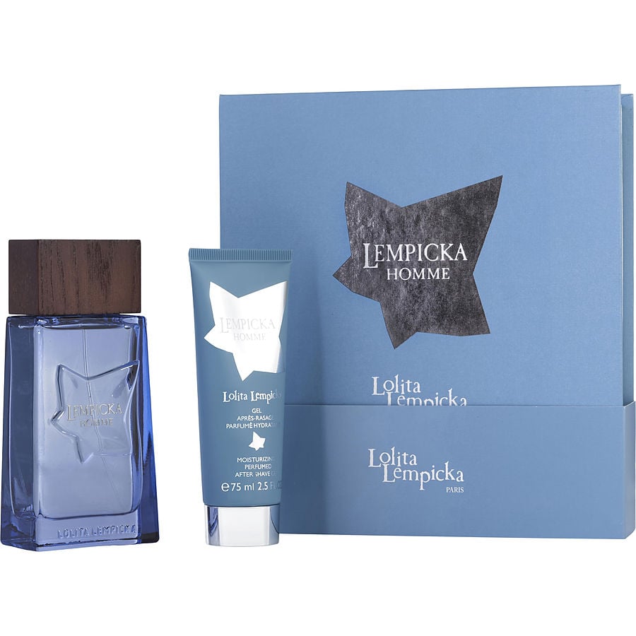 LOLITA LEMPICKA HOMME by Lolita Lempicka - EDT SPRAY 3.4 OZ & AFTERSHAVE GEL