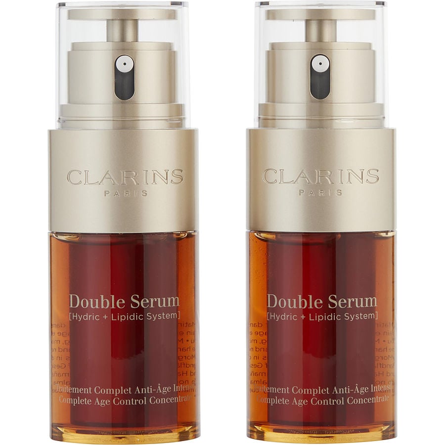 Clarins by Clarins - Travel Set: 2 x Double Serum Complete Age Control Concentrate 30ml/1oz