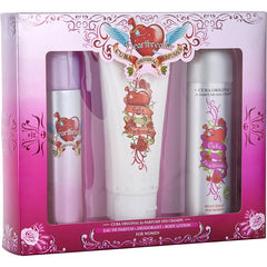 CUBA HEARTBREAKER by Cuba - EAU DE PARFUM SPRAY 3.3 OZ & BODY LOTION 6.6 OZ & BODY SPRAY 6.8 OZ