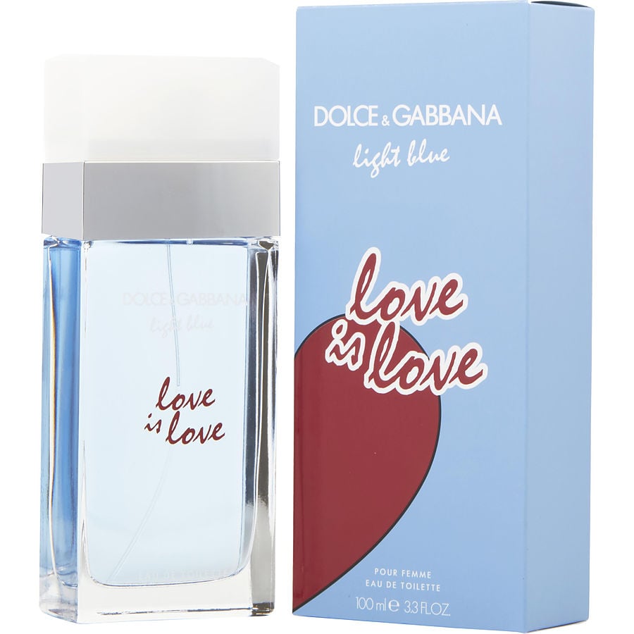 D & G LIGHT BLUE LOVE IS LOVE by Dolce & Gabbana - EDT SPRAY