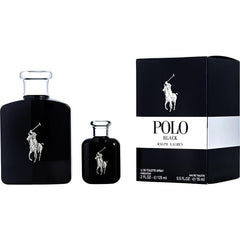 POLO BLACK by Ralph Lauren - EDT SPRAY 4.2 OZ & EDT