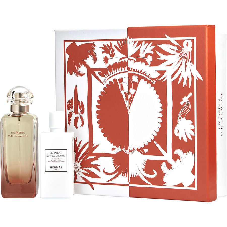 UN JARDIN SUR LA LAGUNE by Hermes - EDT SPRAY 3.3 OZ & BODY LOTION