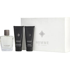 USHER HOMME by Usher - EDT SPRAY 3.4 OZ & AFTERSHAVE SOOTHER 3.4 OZ & SHOWER GEL 3.4 OZ