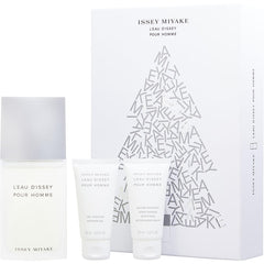 L'EAU D'ISSEY by Issey Miyake - EDT SPRAY 4.2 OZ & AFTER SHAVE BALM 1.6 OZ & SHOWER GEL 1.6 OZ