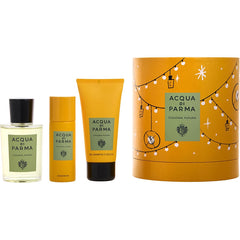 ACQUA DI PARMA COLONIA FUTURA by Acqua di Parma - EAU DE COLOGNE SPRAY 3.4 OZ & DEODORANT SPRAY 1.7 OZ & HAIR & BODY SHOWERL GEL 2.5 OZ