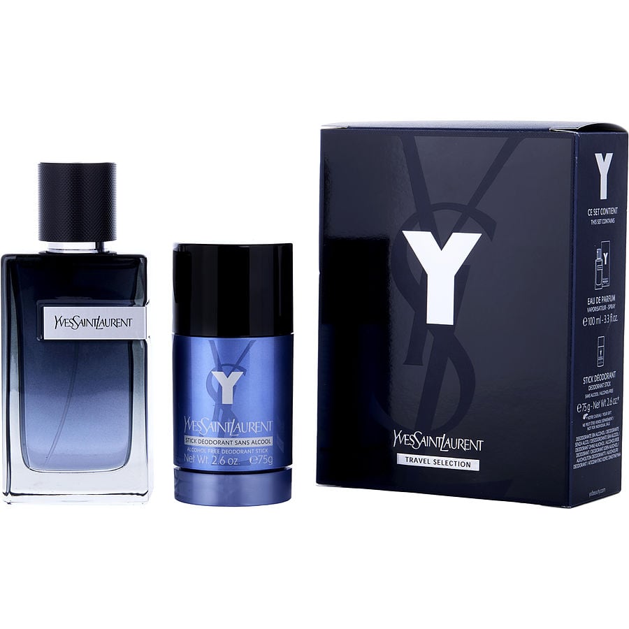 Y by Yves Saint Laurent - EAU DE PARFUM SPRAY 3.3 OZ & DEODORANT STICK