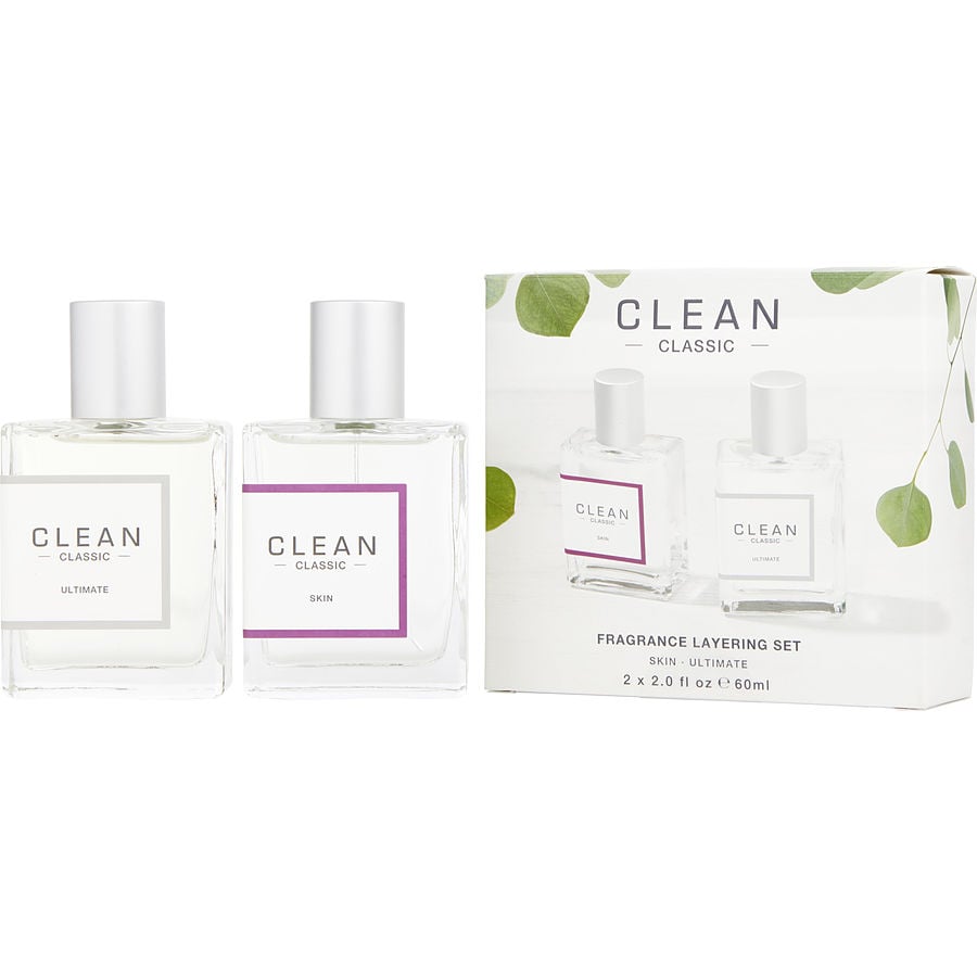 CLEAN VARIETY by Clean - 2 PIECE VARIETY WITH SKIN & ULTIMATE AND BOTH ARE EAU DE PARFUM SPRAY