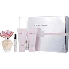 BCBGMAXAZRIA by Max Azria - EAU DE PARFUM SPRAY 3.4 OZ & BODY LOTION 3.4 OZ & BATH SHOWER GEL 3.4 OZ & EAU DE PARFUM ROLLERBALL 0.33 OZ MINI