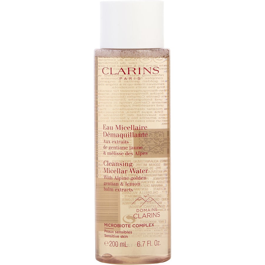 Clarins by Clarins - Cleansing Micellar Water with Alpine Golden Gentian & Lemon Balm Extracts - Sensitive Skin