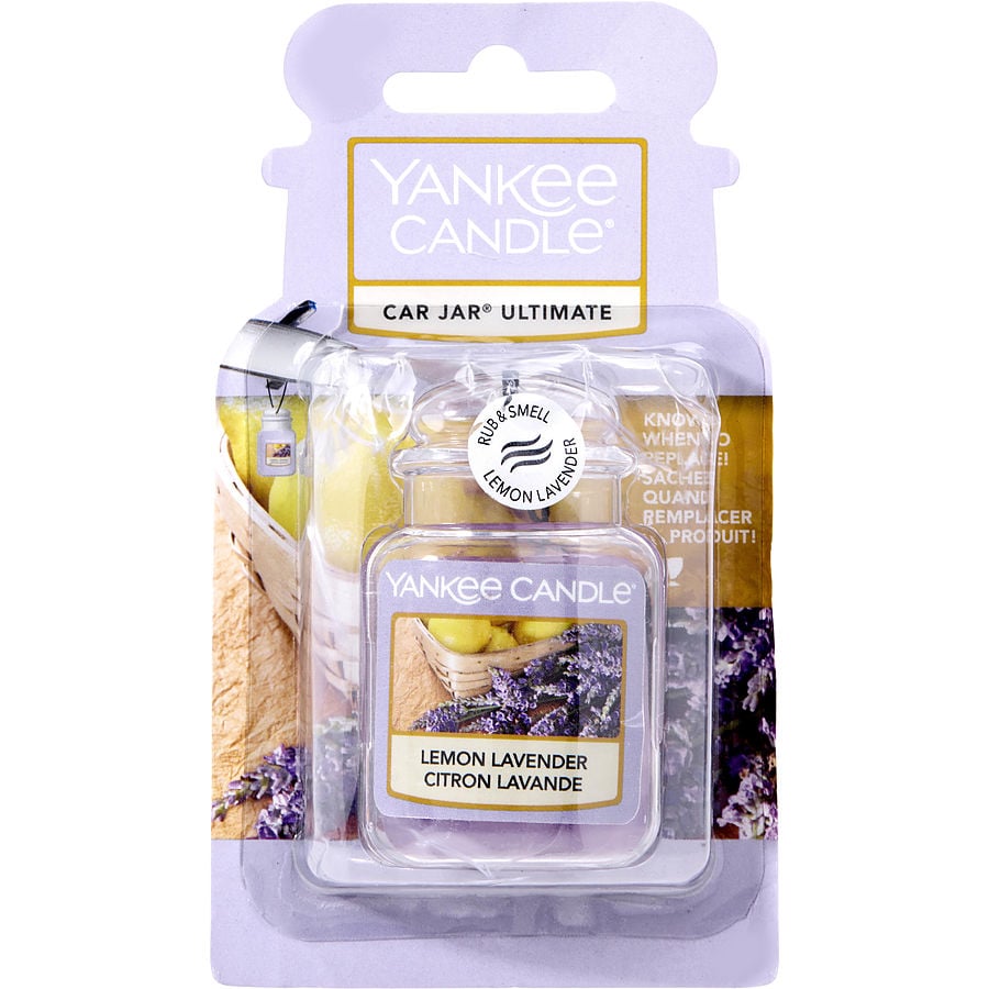 YANKEE CANDLE by Yankee Candle - LEMON LAVENDER CAR JAR ULTIMATE AIR FRESHENER