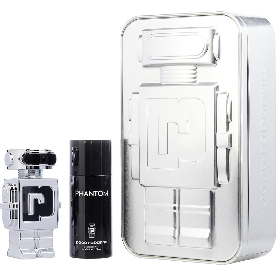 PACO RABANNE PHANTOM by Paco Rabanne - EDT SPRAY 3.4 OZ & DEODORANT SPRAY